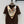 LP Metal Buckle Square Scarf and T-shirt Brown in Cotton