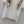LP Metal Buckle Square Scarf and T-shirt White in Cotton