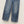 Loew Retro Washed Denim Cropped Blue Jeans in Cotton