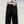 Loew Retro Washed Denim Cropped Black Jeans in Cotton