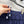 Loew Tiered Tulle Skirt Navy Blue in Cotton 381554