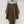 Loew Irregular Pleated Puffy Skirt Brown in Cotton 381523