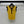 Miu 26 Crew Neck Vest Yellow in Wool 382106