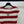 Miu 26 Color-blocked Striped Short-sleeved Top Red in Acrylic 380671