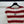 Miu 26 Color-blocked Striped Short-sleeved Top Red in Acrylic 380671