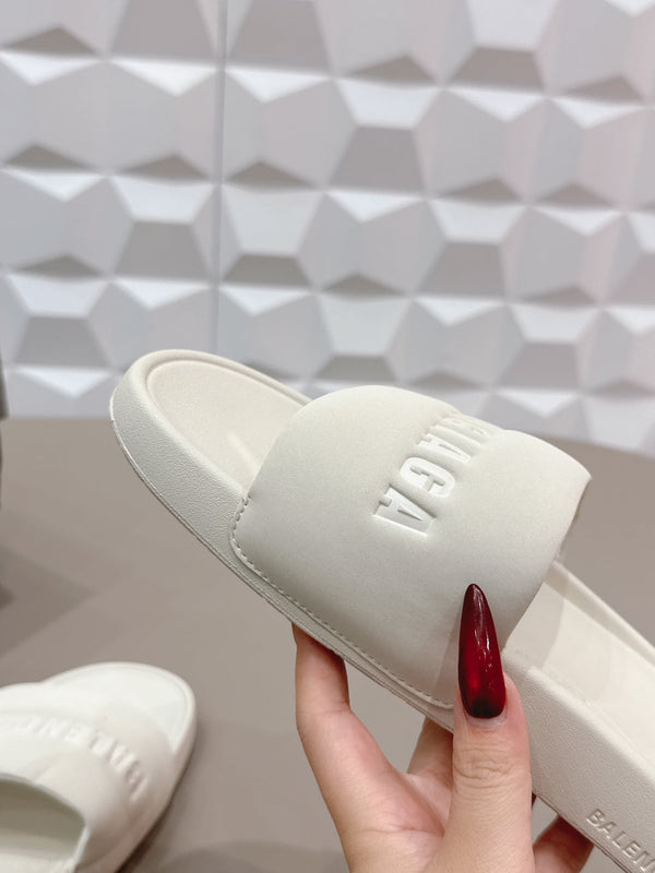 Bal 26 Sandal Full White in Leather 770765