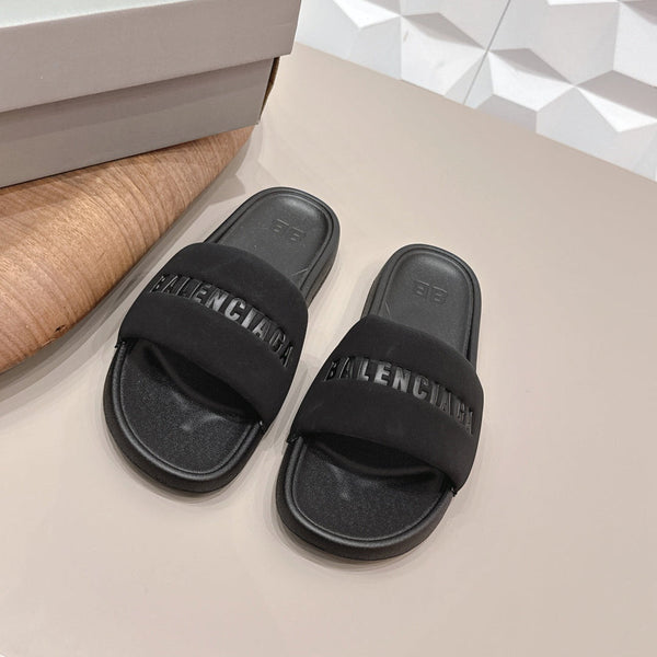 Bal 26 Sandal Full Black in Leather 770764
