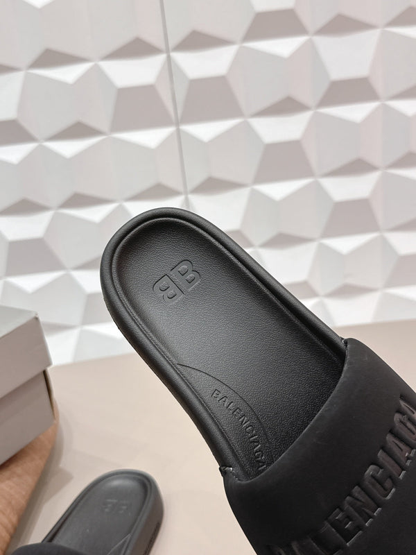 Bal 26 Sandal Full Black in Leather 770764