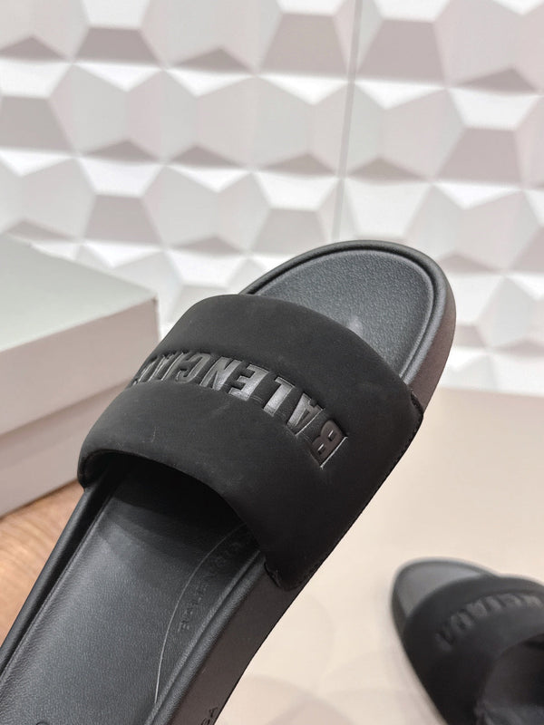 Bal 26 Sandal Full Black in Leather 770764