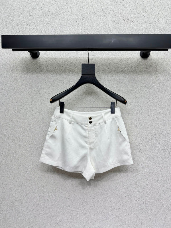 LV Shirt Set White in Linen 382415