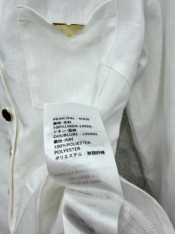 LV Shirt Set White in Linen 382415