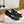 CD Ballerina Flats with a Bow Black in Silk Fabric 771788