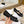 CD Ballerina Flats with a Bow Black in Silk Fabric 771788