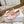 CD Ballerina Flats with a Bow Light Pink in Silk Fabric 771787