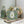 CD Book Tote Green in Canvas 288099