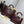CD Diorissimo Burgundy in Ostrich-patterned Cowhide 288194