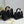 CD Diorissimo Black in Crocodile-patterned Cowhide 288199
