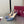GG Buckle Stiletto Round Toe Heel Height 85mm Blue in Monogram 784461