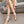 GG Dance Shoes Gold in Nubuck Suede with Classic GG Fabric 788166