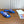 HM Sandal Blue Iris Metallic in Snakeskin 788522