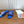 HM Sandal Blue Iris Metallic in Snakeskin 788522