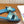 HM Sandal Teal Blue in Snakeskin 788519