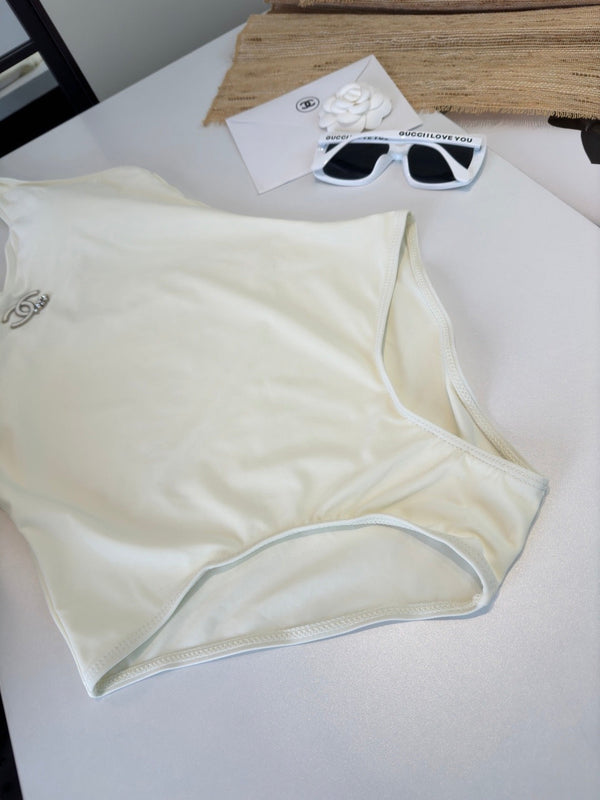 CC One Piece Swimsuit in Pearl White 289910