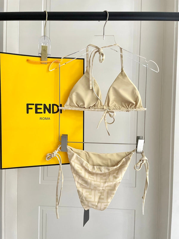 FF Swimsuit Begie Polyamide 180510