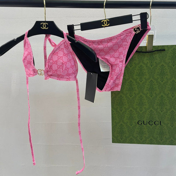 GG 26s Swimsuit Pink Polyamide 243577