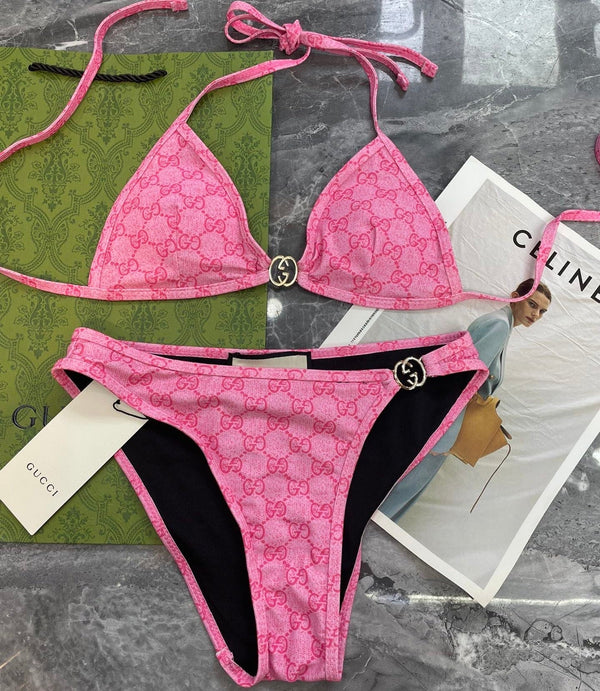 GG 26s Swimsuit Pink Polyamide 243577
