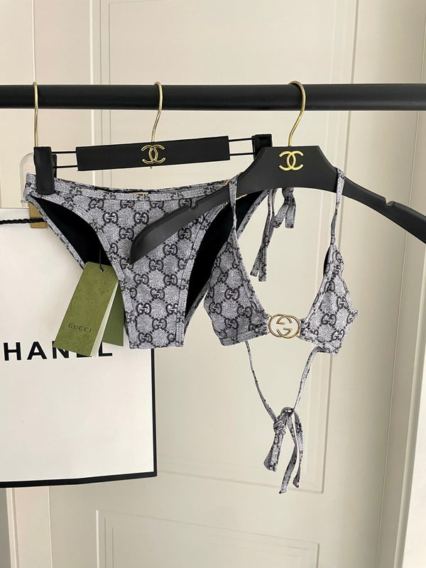 GG 26s Swimsuit Gray Polyamide 243576