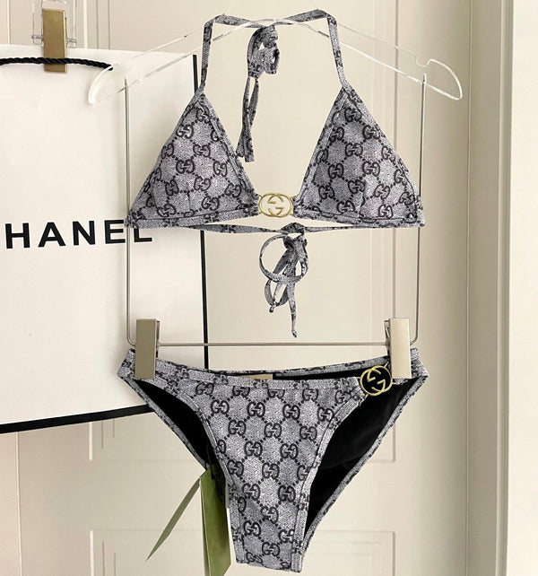 GG 26s Swimsuit Gray Polyamide 243576