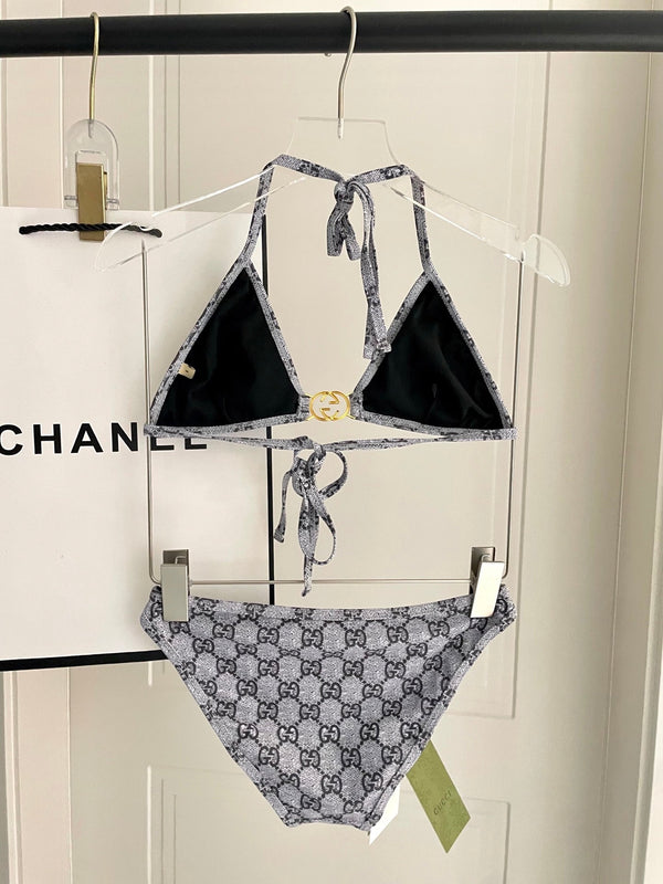 GG 26s Swimsuit Gray Polyamide 243576