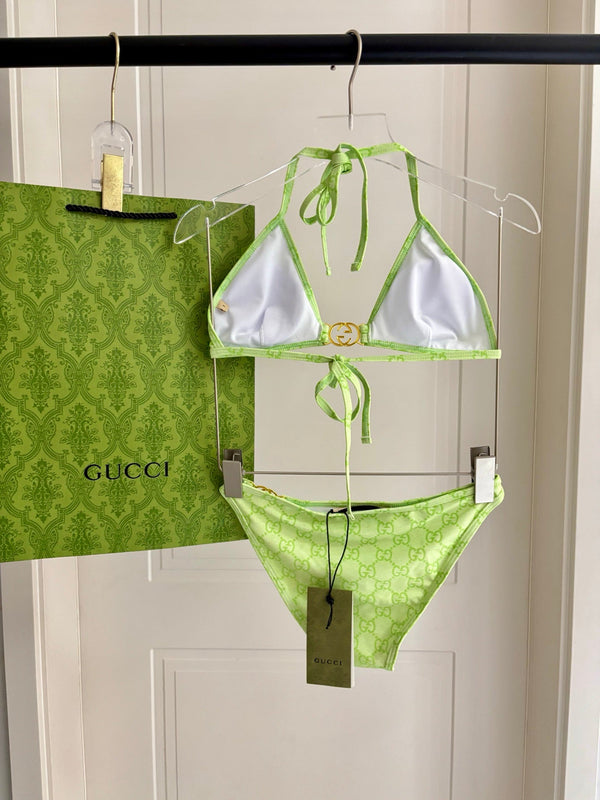 GG 26s Swimsuit Lime Green Polyamide 243571