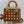 CD Lady Dior Bag 24cm Brown in Rattan 155500