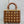 CD Lady Dior Bag 24cm Brown in Rattan 155500