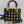 CD Lady Dior Bag 24cm Black in Rattan 155502