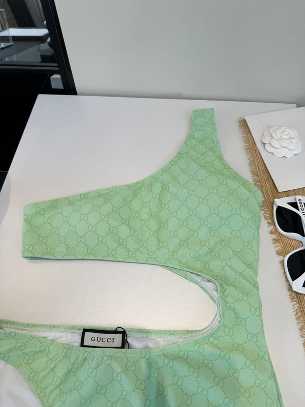 GG 26s One-Piece Lime Green in Polyamide 241823