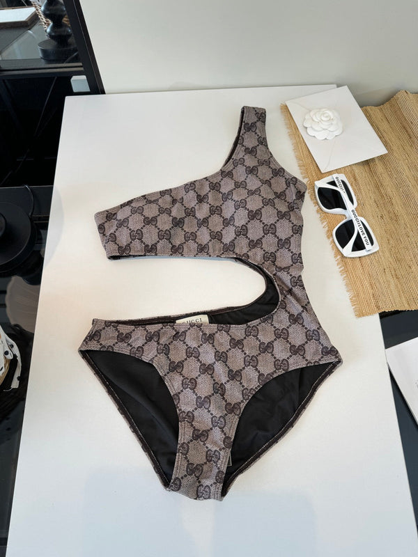 GG 26s One-Piece Taupe Gray in Polyamide 241821