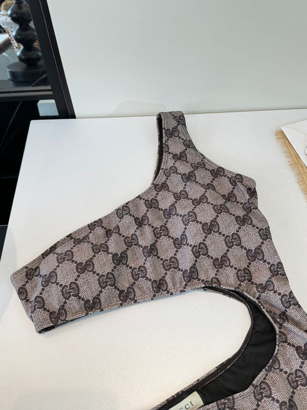 GG 26s One-Piece Taupe Gray in Polyamide 241821