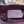 CD Lady Dior Shoulder Bag 27cm Burgundy in Sheepskin 155556