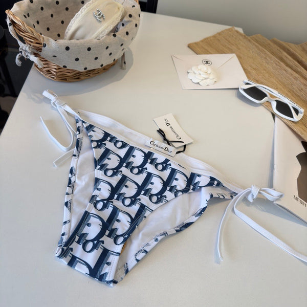 CD 26s Two-Piece Bikini White Blue in Polyamide 261418