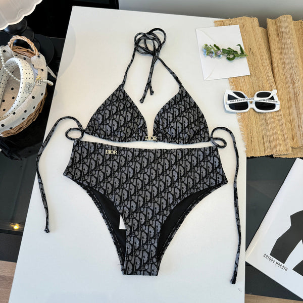 CD 26s Two-Piece Bikini Black in Polyamide 243557