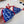 CD 26s Two-Piece Bikini Blue Red in Polyamide 243555