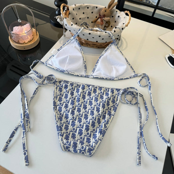 CD 26s Two-Piece Bikini Blue in Polyamide 241816
