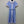 CL 26 Blue and White Striped Shirt Dress in Cotton 386781