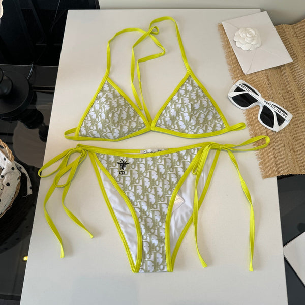 CD 26s Two-Piece Bikini Yellow in Polyamide 241815