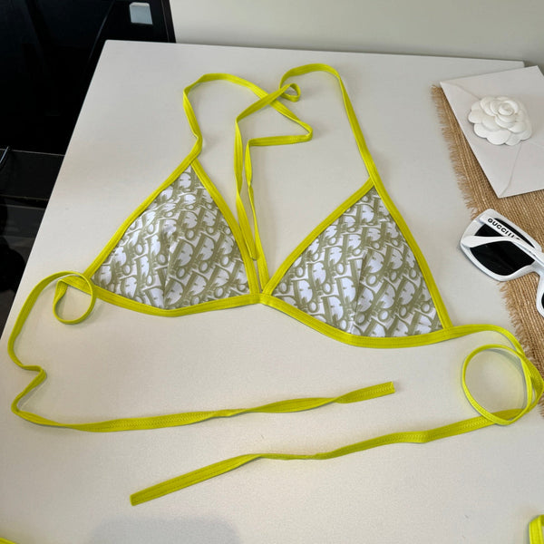 CD 26s Two-Piece Bikini Yellow in Polyamide 241815