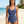 CD One-Piece Bikini White Blue in Polyamide 261390