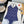 CD One-Piece Bikini White Blue in Polyamide 261390